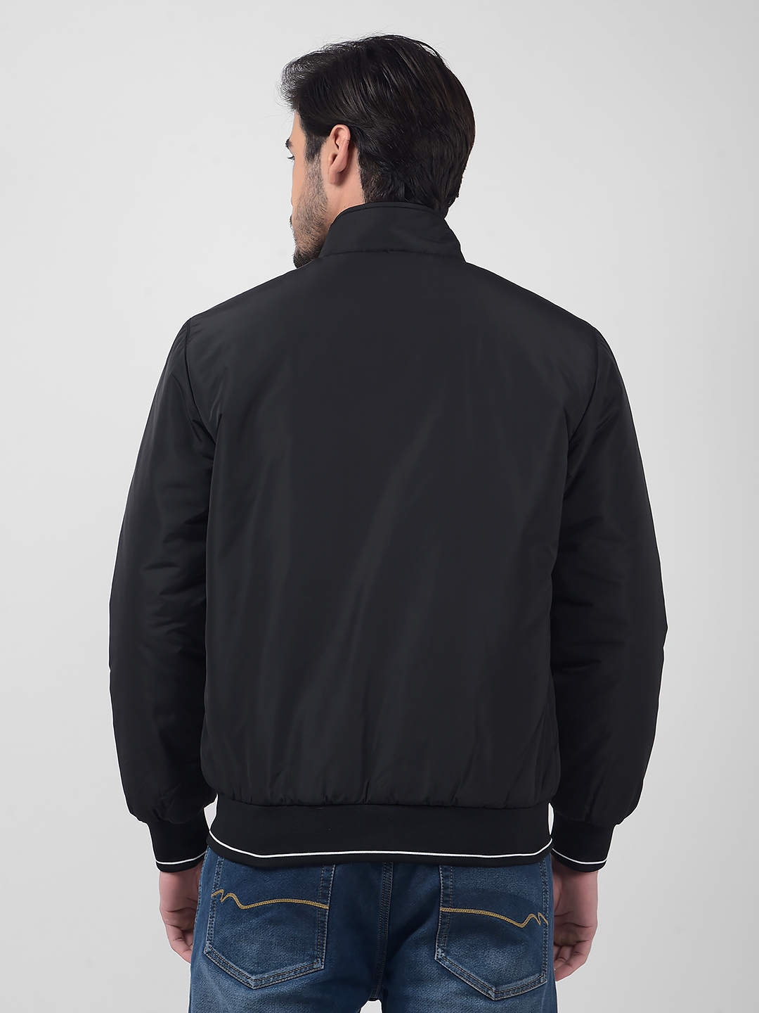 Numero Uno Men Solid Black Jacket